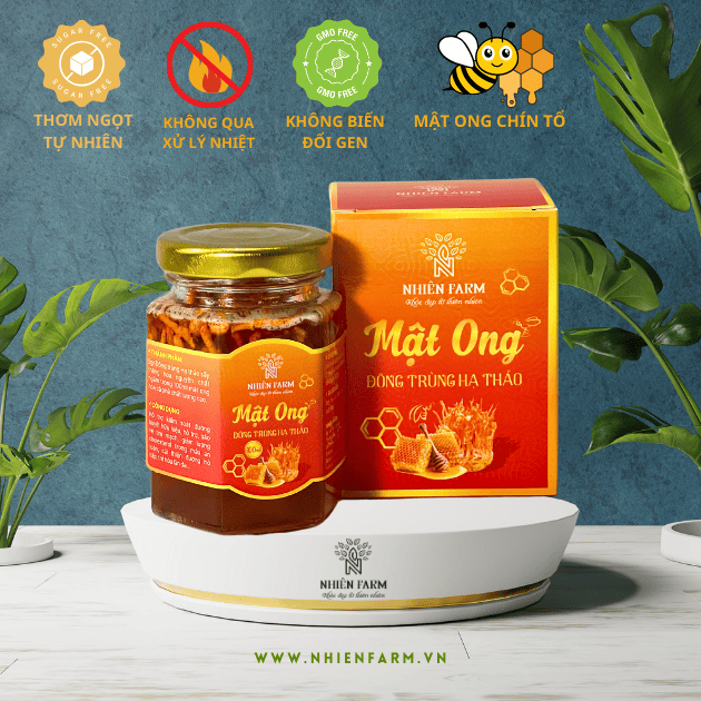 Đông trùng hạ thảo ngâm mật ong (100ml)